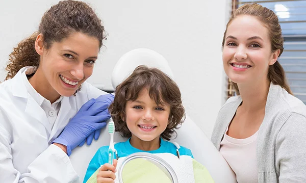 Cascade Kids Dentist Office Collage Photo